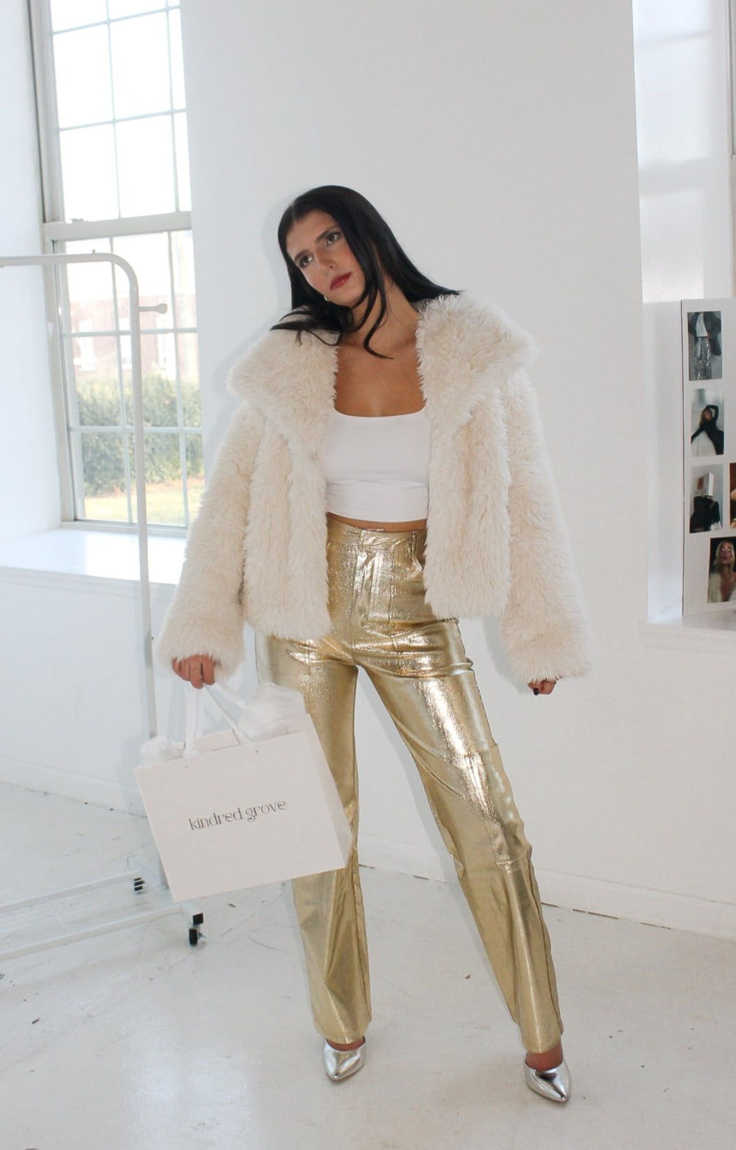 Aspen Faux Fur Collared Jacket - RESTOCKED