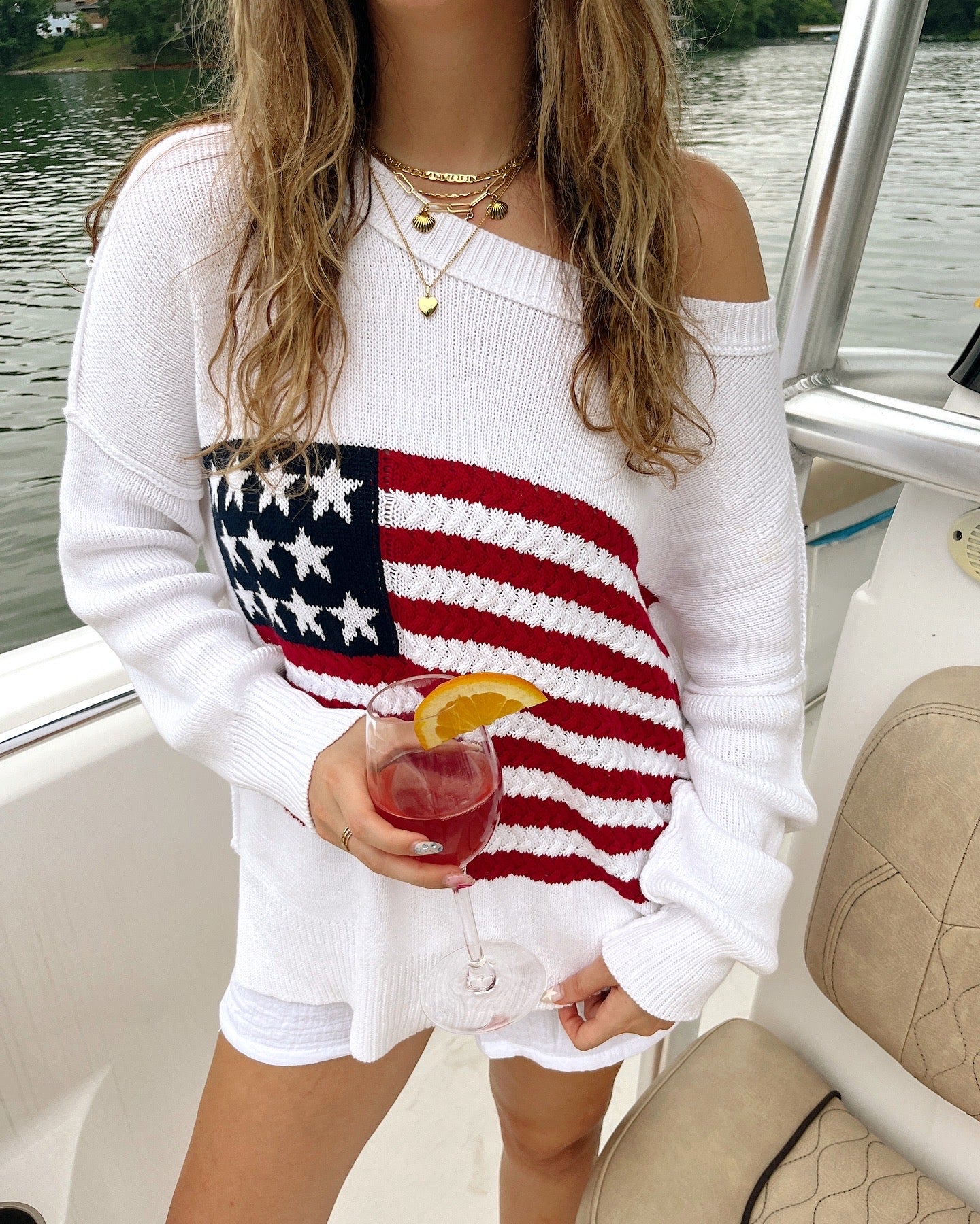 American Honey Knit Sweater