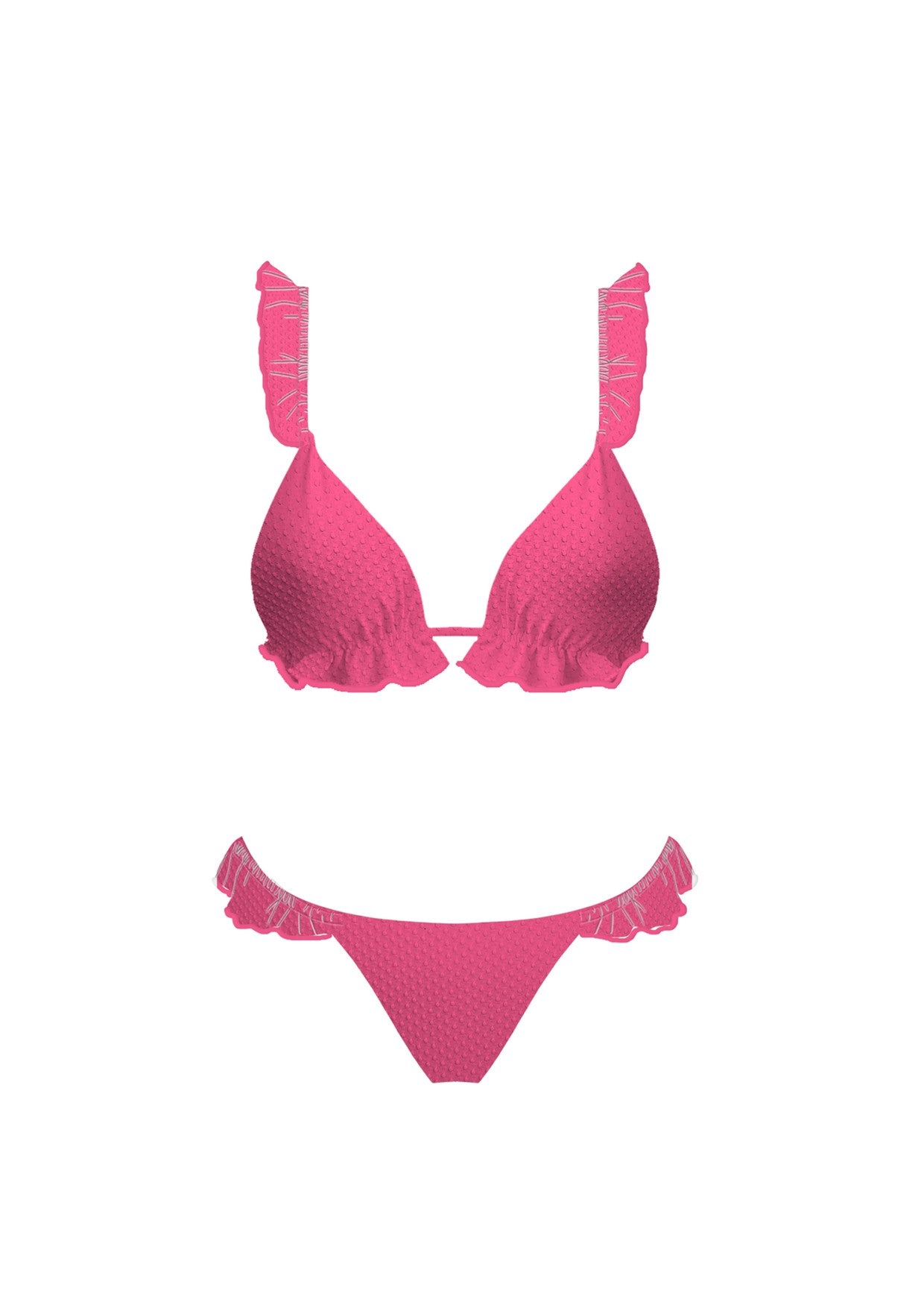 'Maui' Ruffle Bikini Top