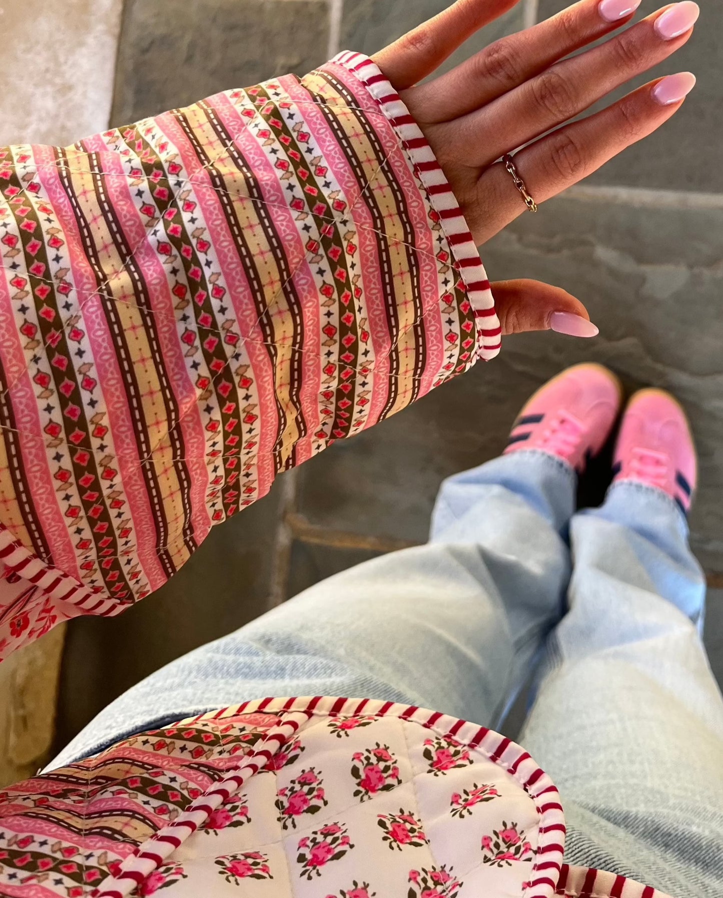 'Lottie' Patchwork Quilted Jacket - RESTOCK