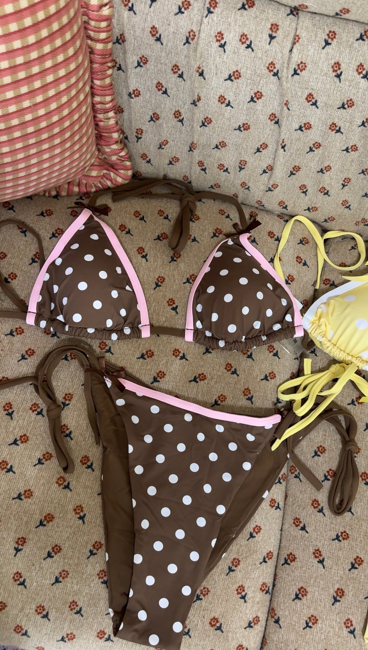 Jane Bikini Top - Brown