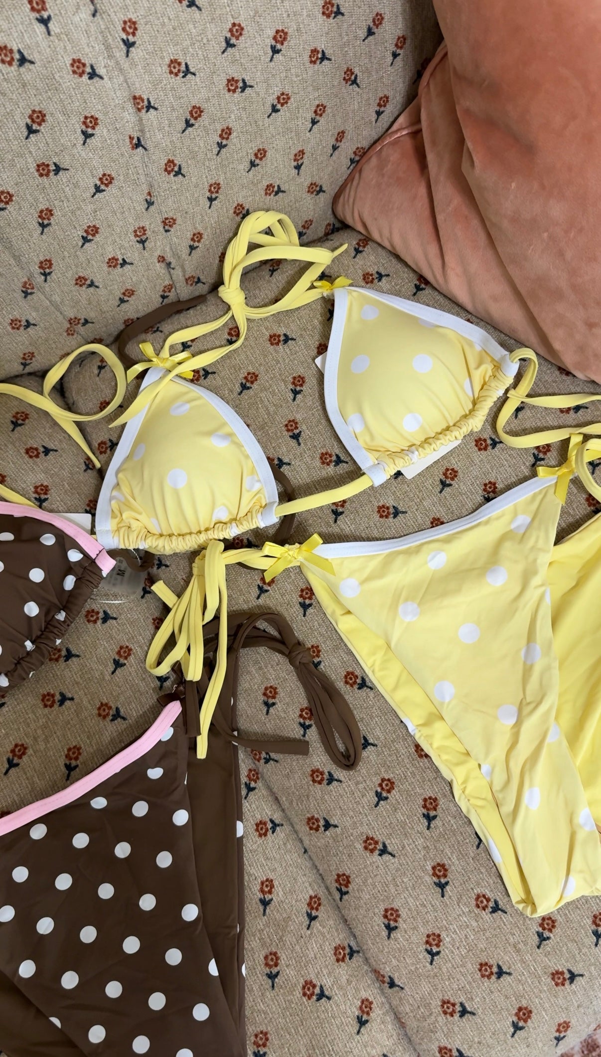 Jane Bikini Top - Lemon