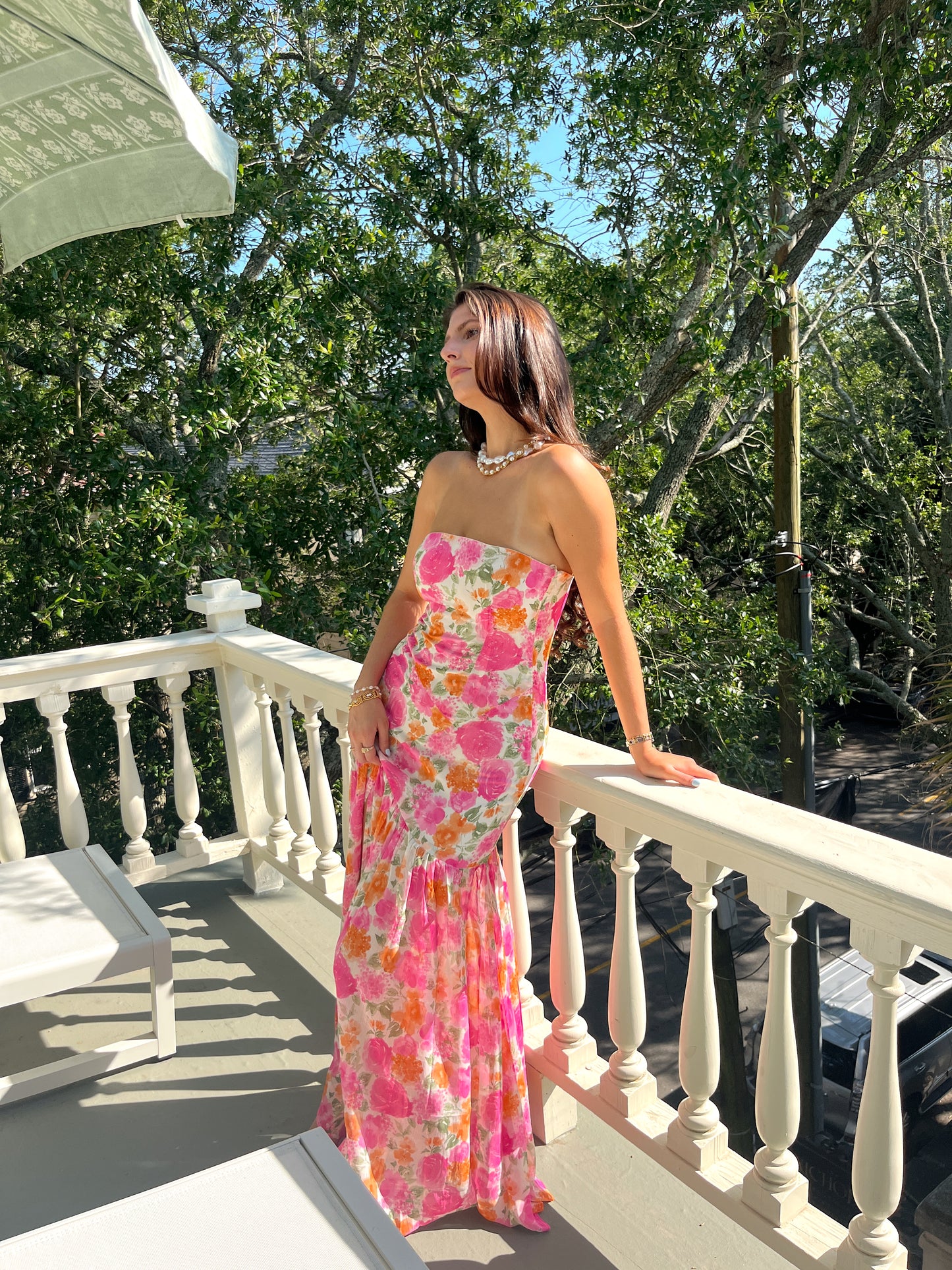 'Valerie' Floral Maxi Dress