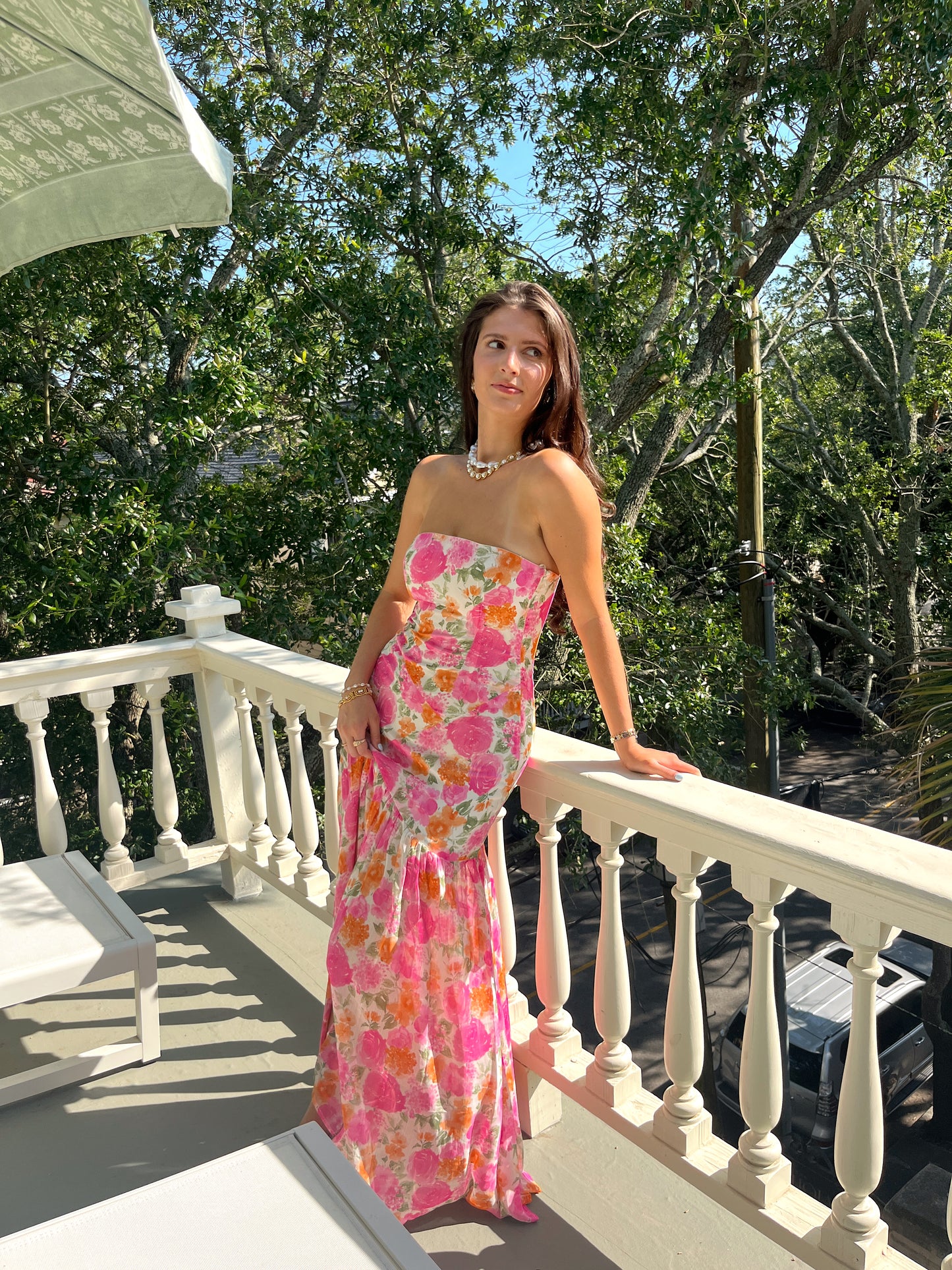 'Valerie' Floral Maxi Dress