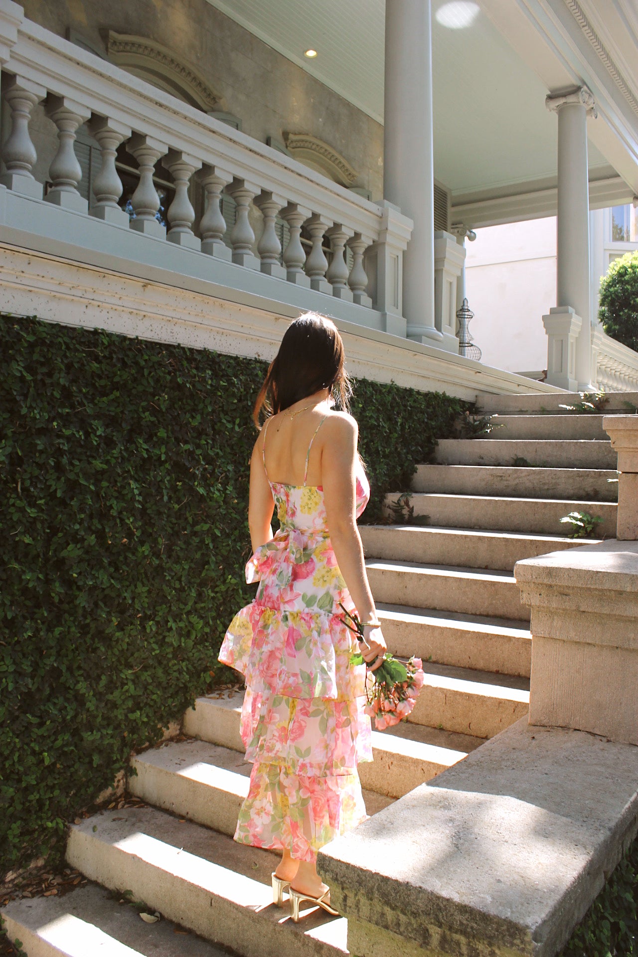 'Azalea' Ruffle Tiered Maxi Dress