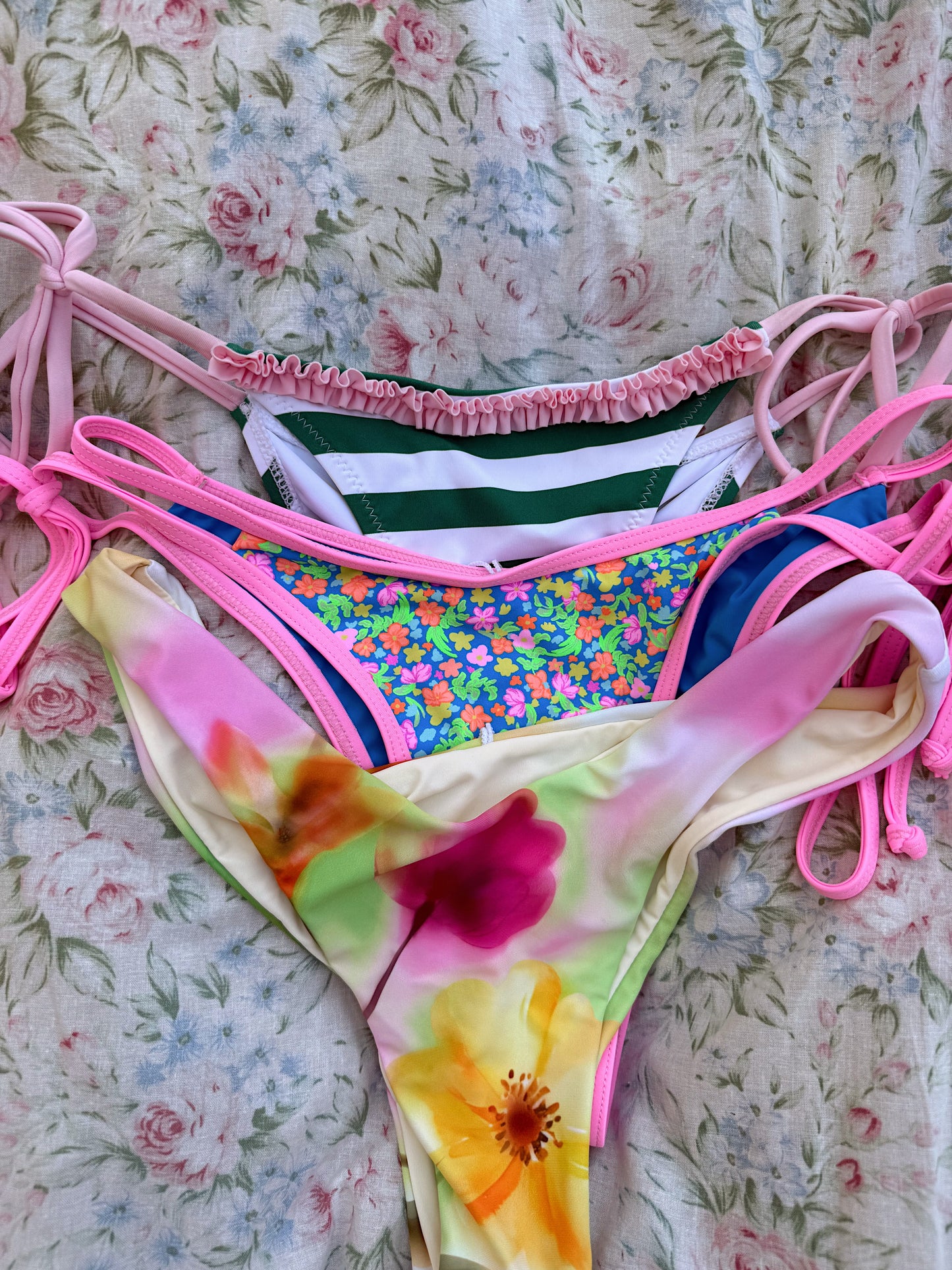 'June Bloom' Bikini Bottoms