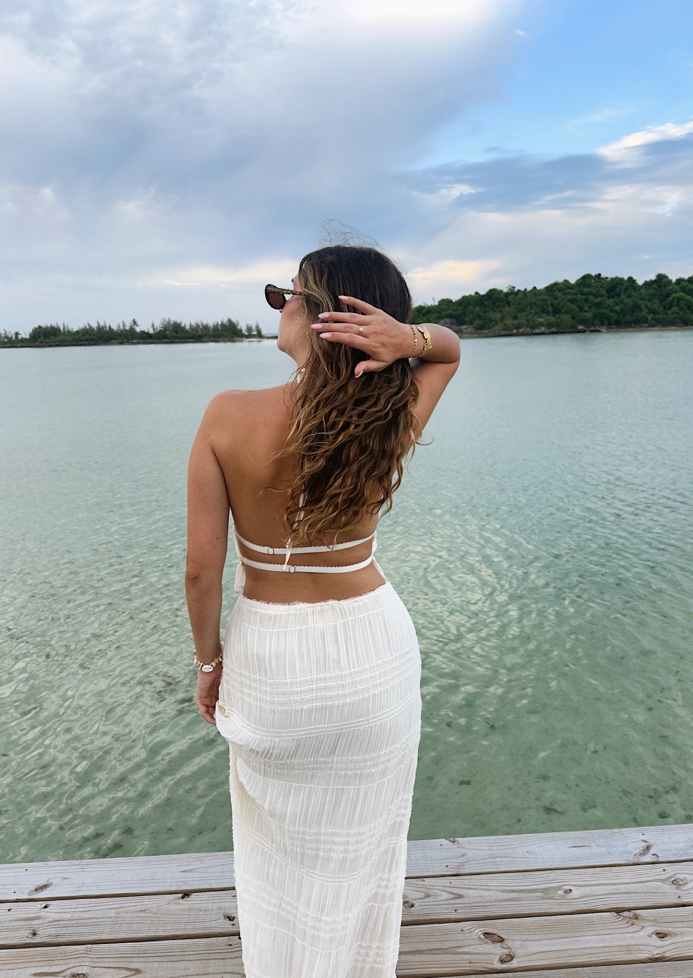 'Ines' Chiffon Skirt Set