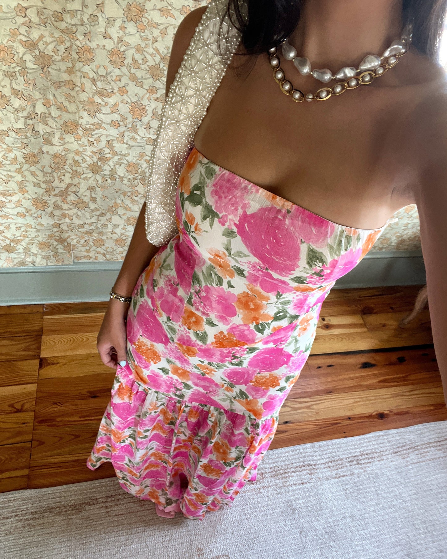 'Valerie' Floral Maxi Dress