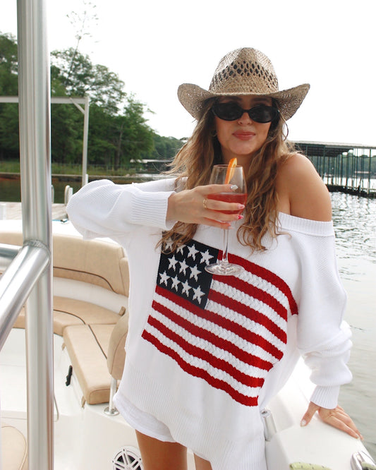 American Honey Knit Sweater