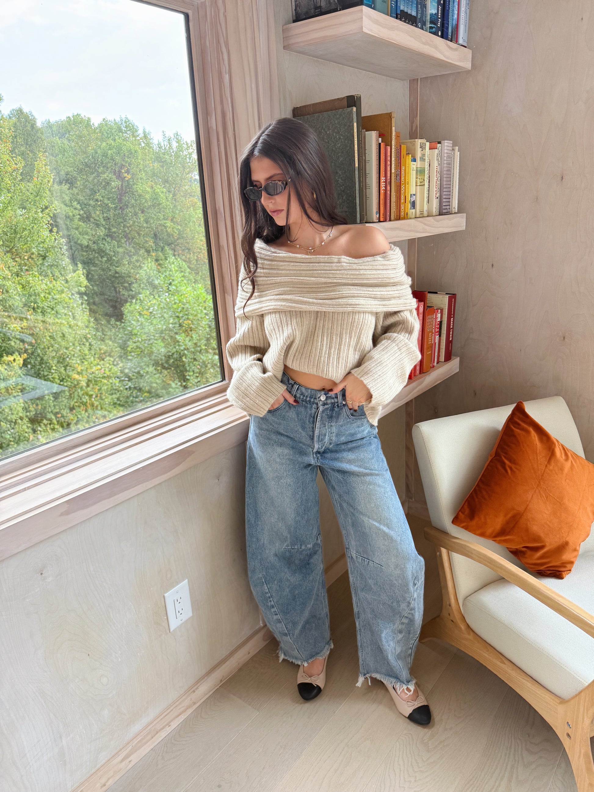 Astrid Denim Barrel Jeans