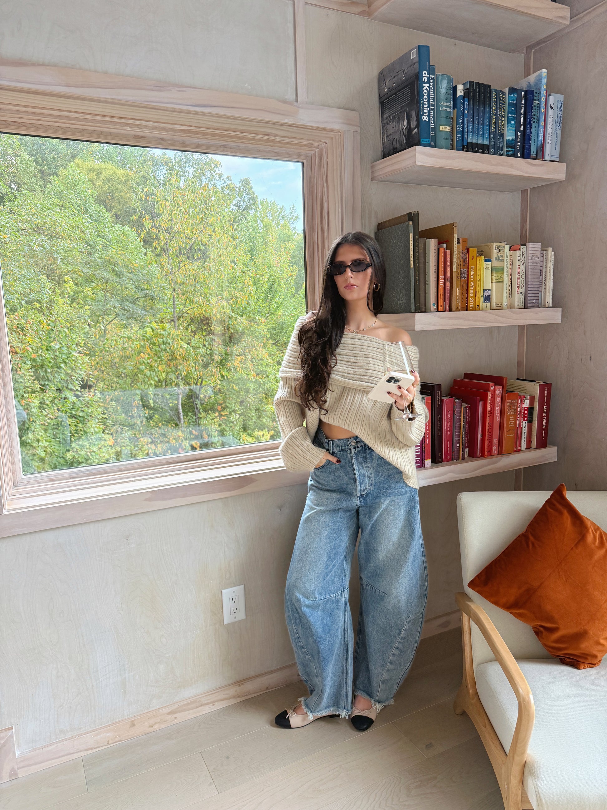 Astrid Denim Barrel Jeans