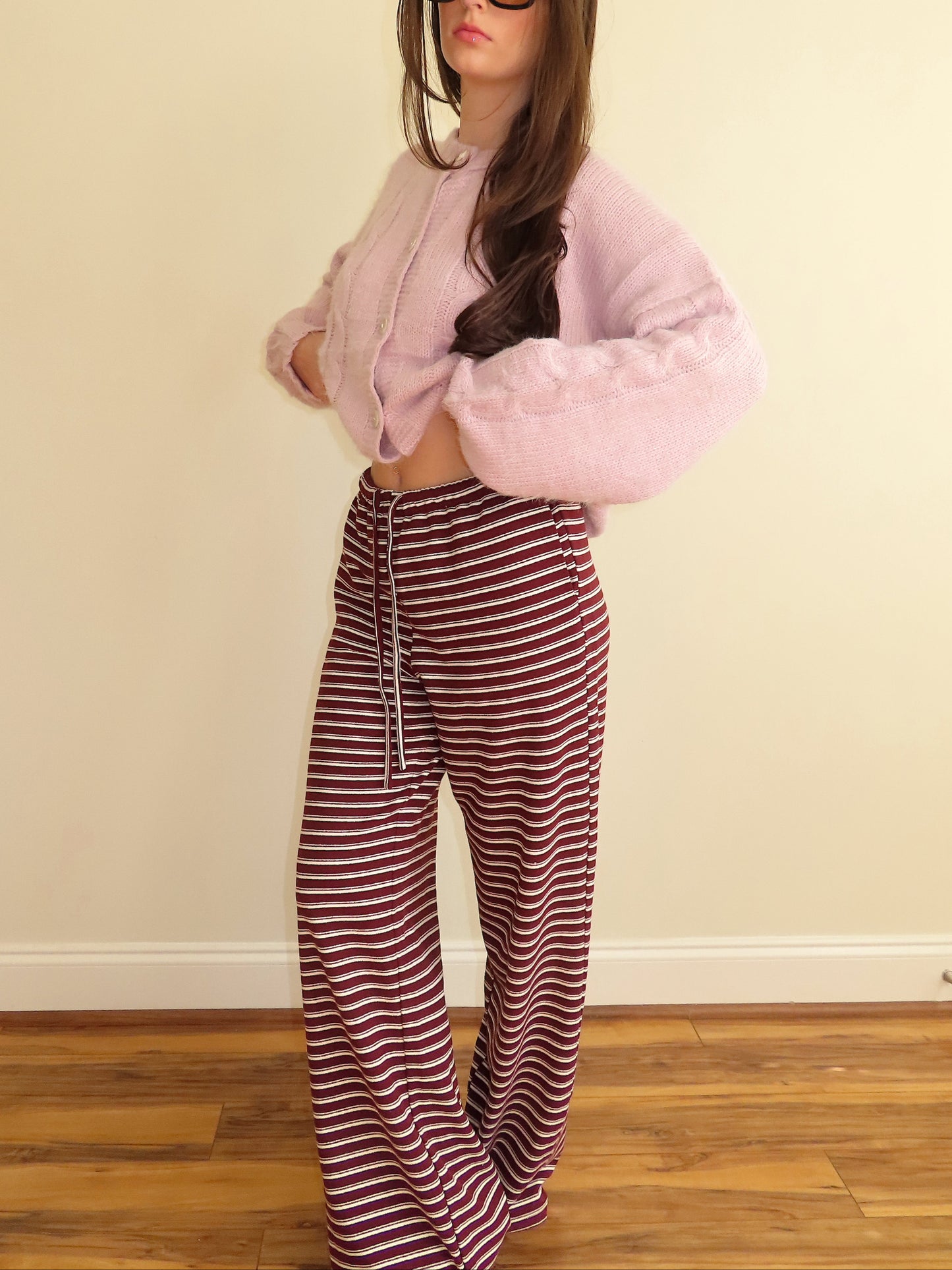 Everyday Stripe Knit Pants
