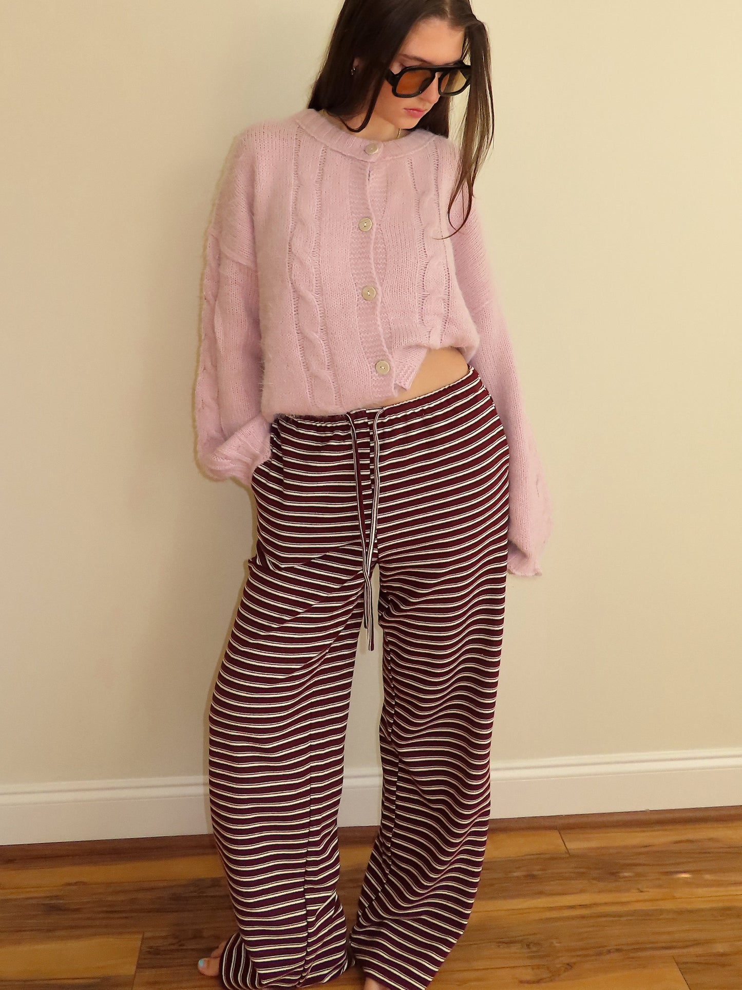 Everyday Stripe Knit Pants