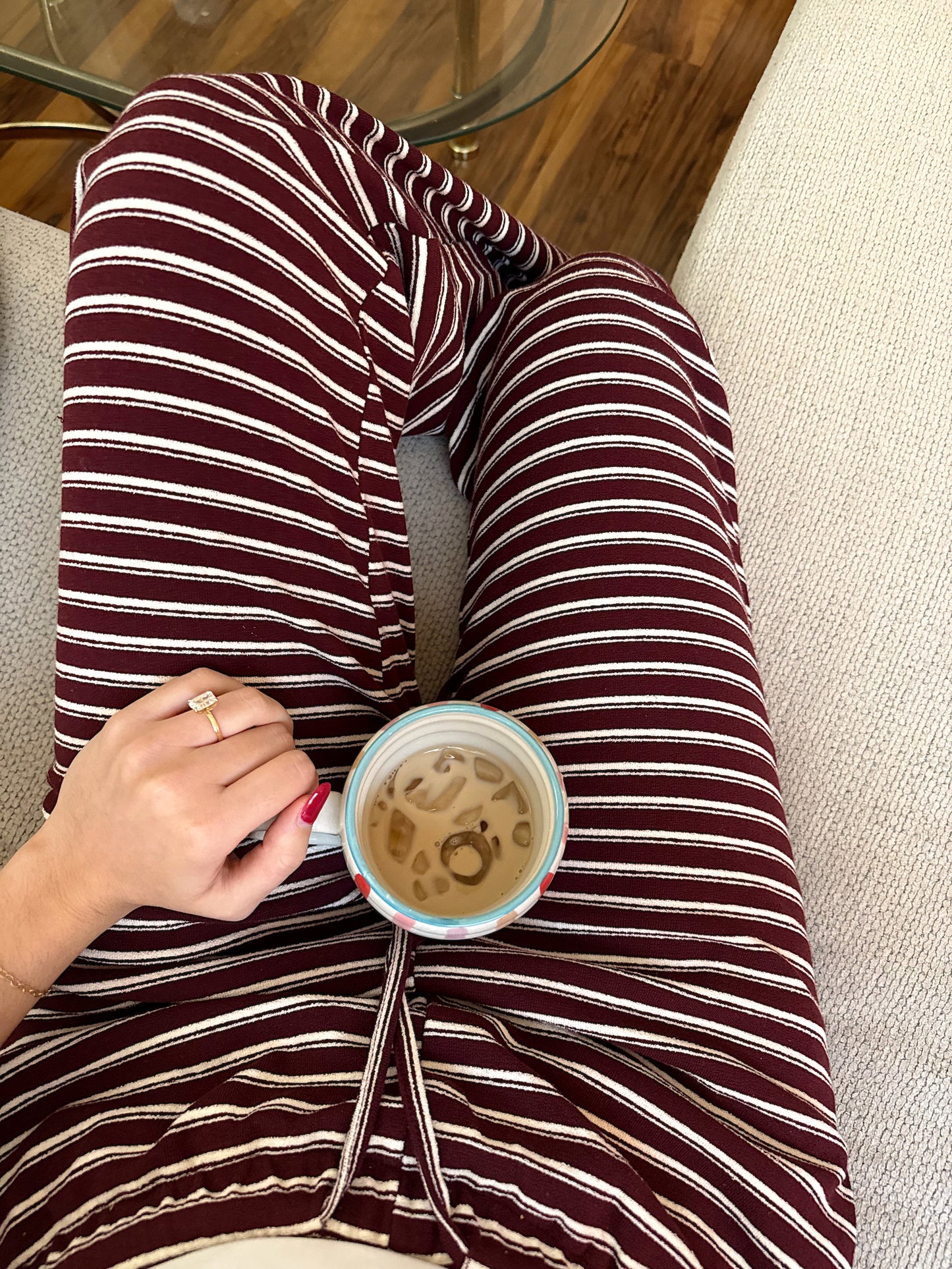 Everyday Stripe Knit Pants