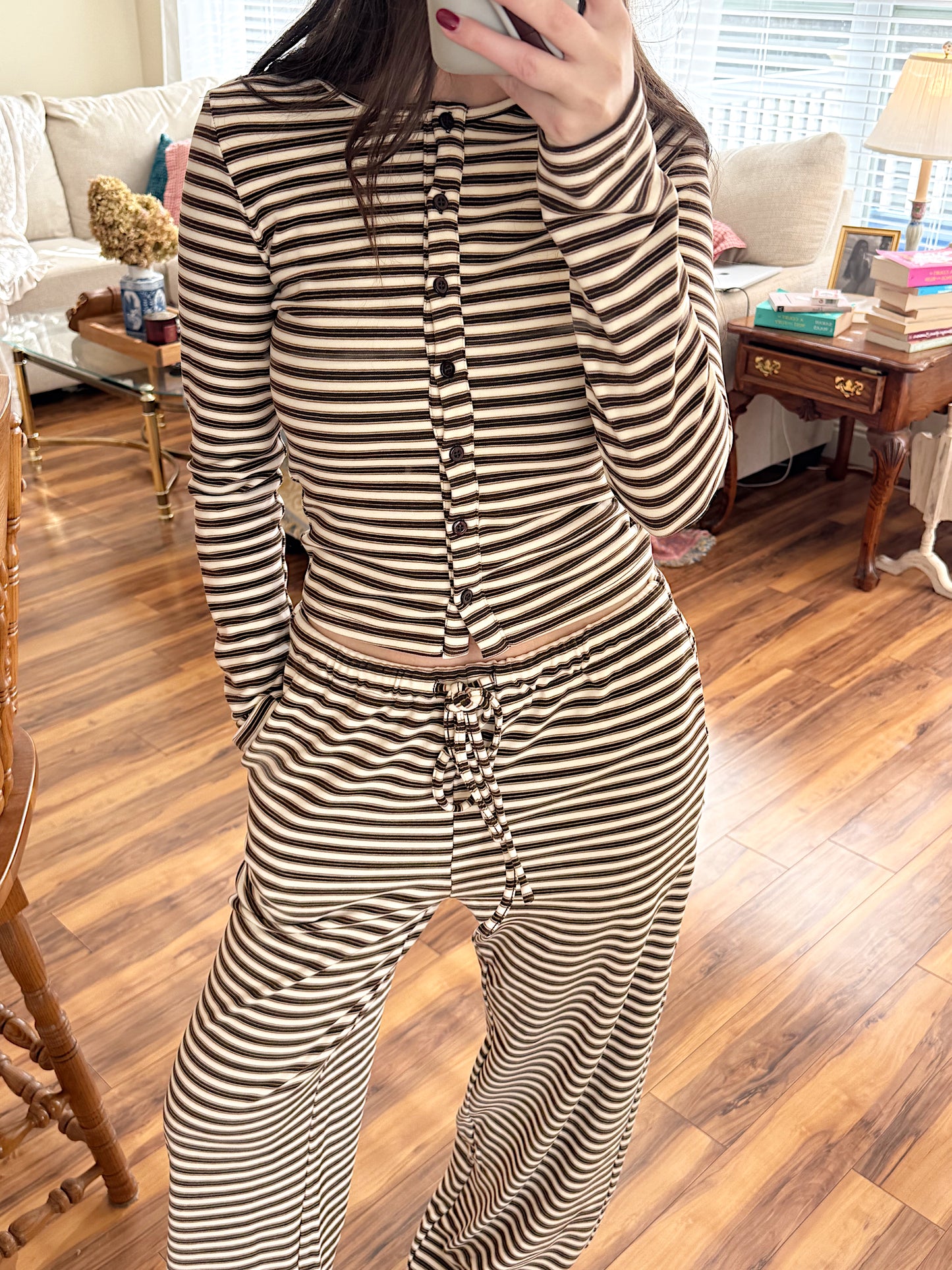 Julie Striped Cardigan